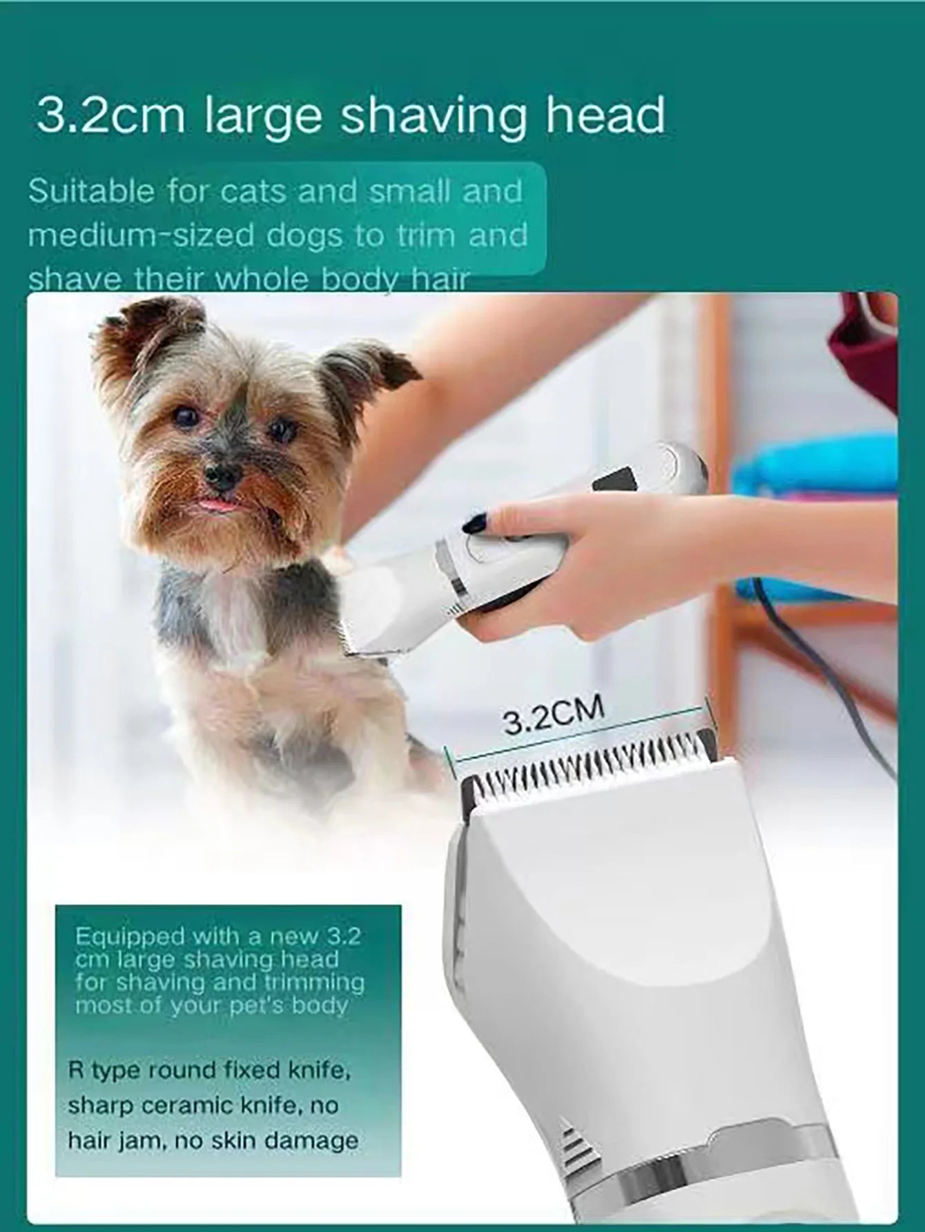 Electric Dog Grooming Clippers
