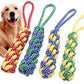 1PC Dog Toy Carrot Knot Rope