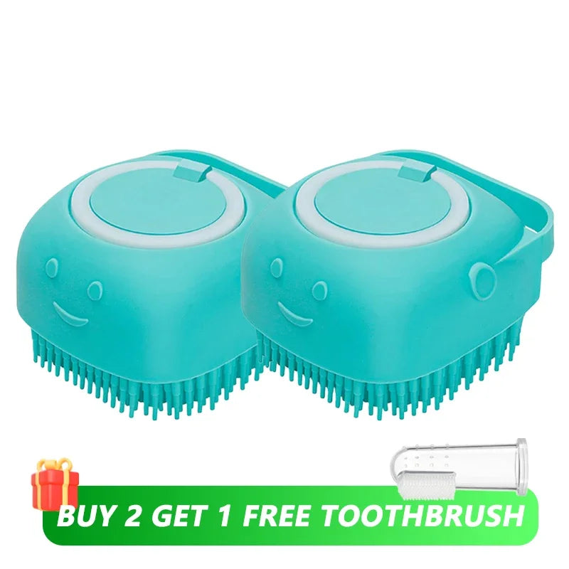 Dog Bathing Brush Pet Massage