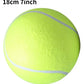 7/8/9.5Inch Dog Tennis Ball Giant Pet Toys for Dog Chewing Toy