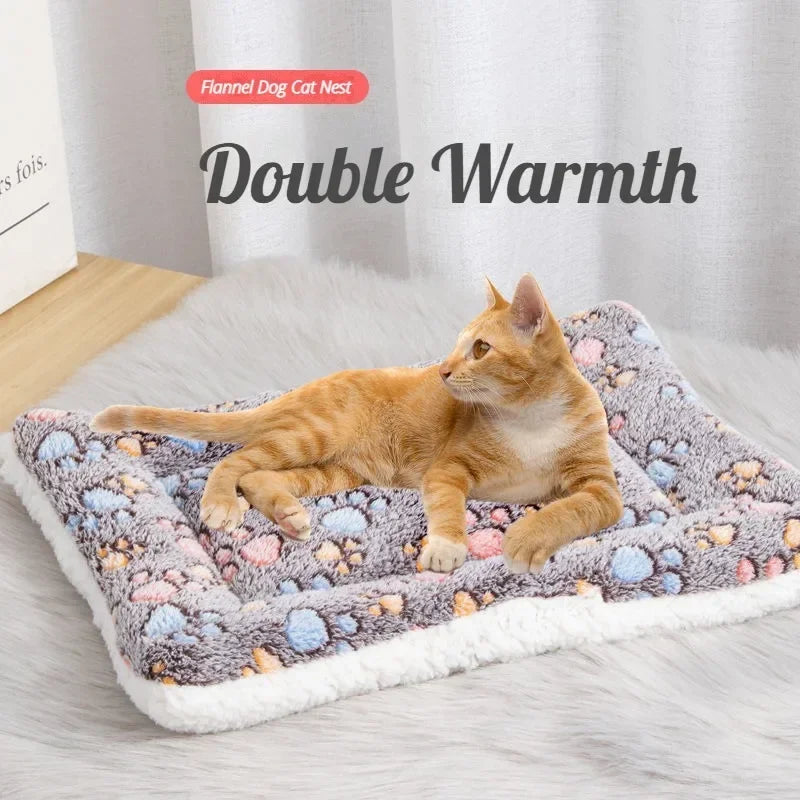 Double-sided Pet Mat Bed for Cats Dogs