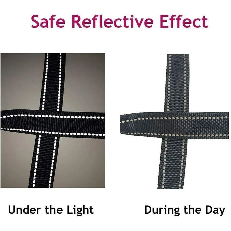 Reflective Pet Harness & Leash