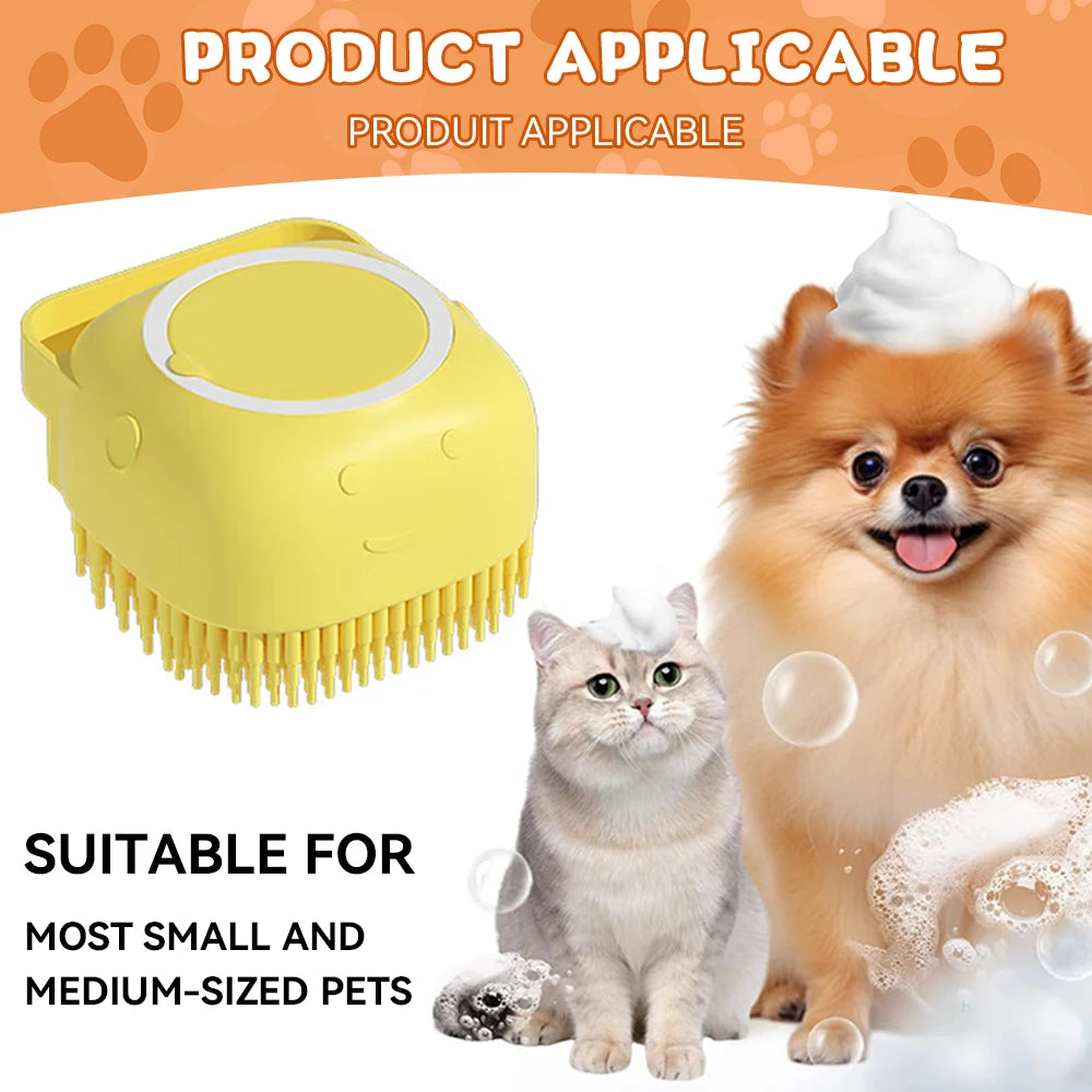 Dog Bathing Brush Pet Massage