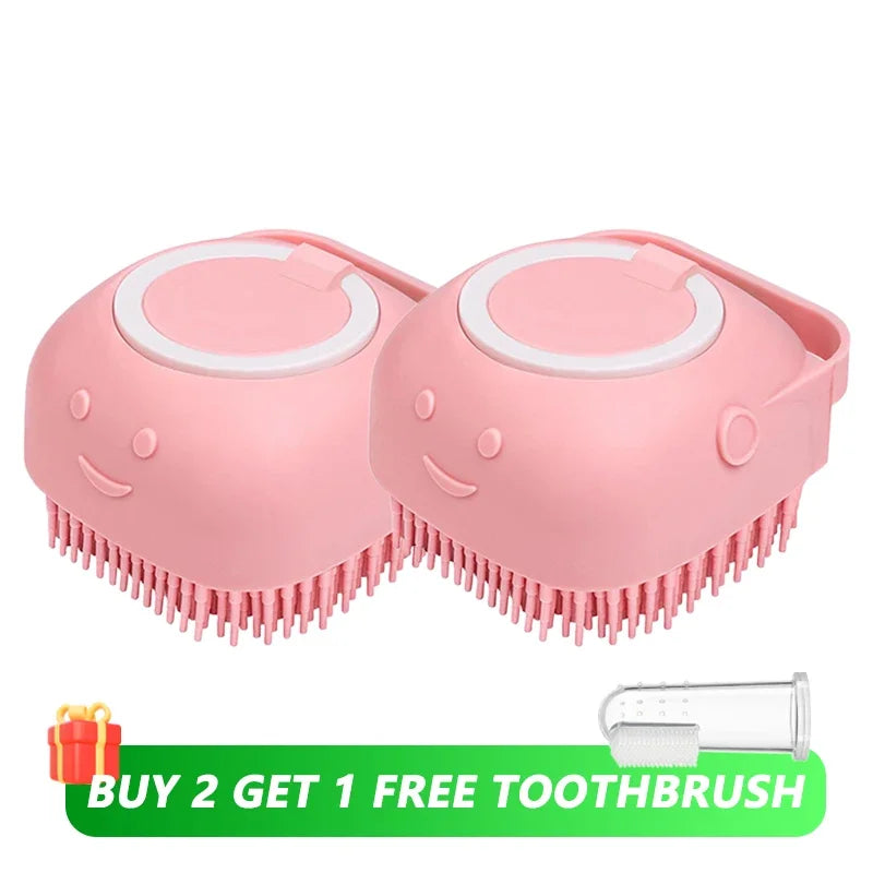 Dog Bathing Brush Pet Massage