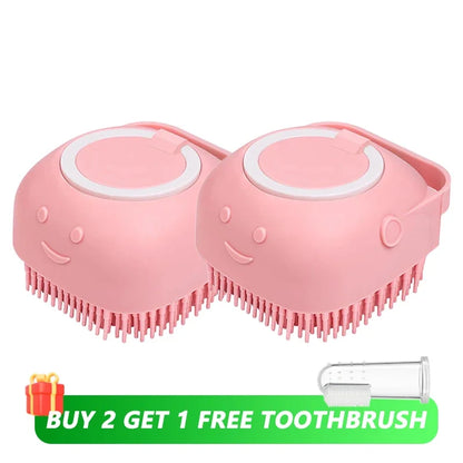 Dog Bathing Brush Pet Massage