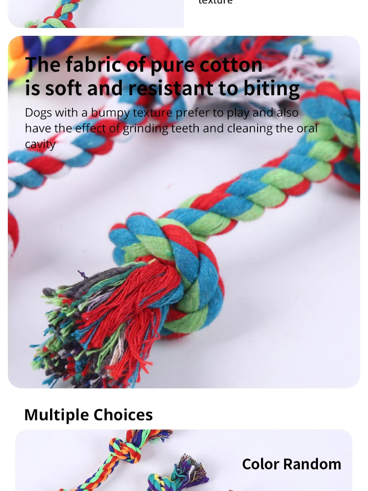 Dog Rope Chew Toy for Small Dogs