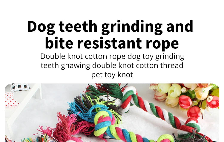 Dog Rope Chew Toy for Small Dogs