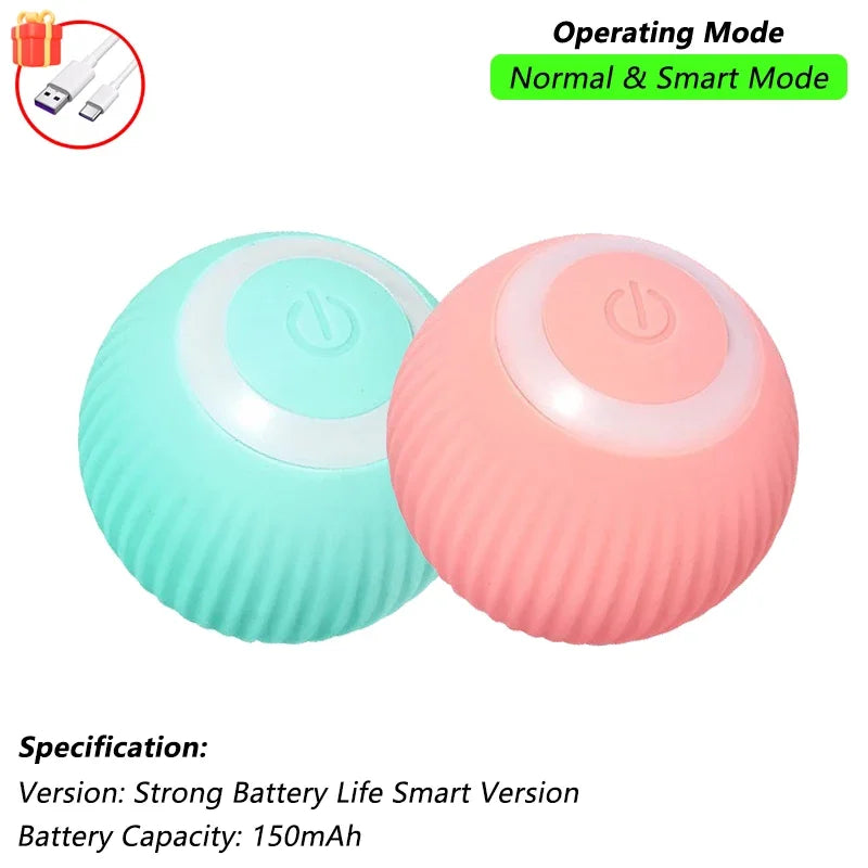 Automatic Rolling Cat Ball Toy