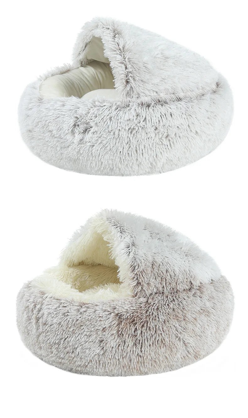 Plush Autumn & Winter Pet Bed