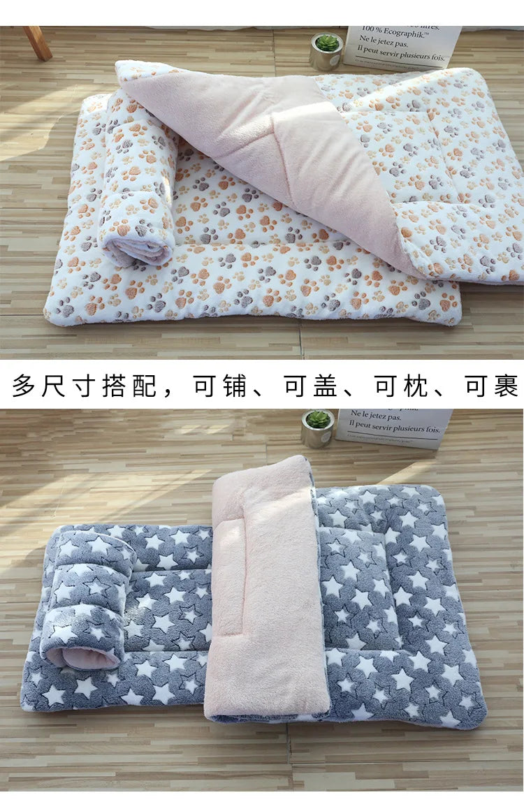 Double-sided Pet Mat Bed for Cats Dogs