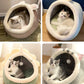 Cartoon Foldable Cat & Small Dog Bed