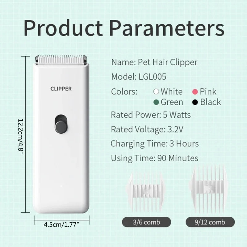 Electric Dog & Pet Hair Trimmer